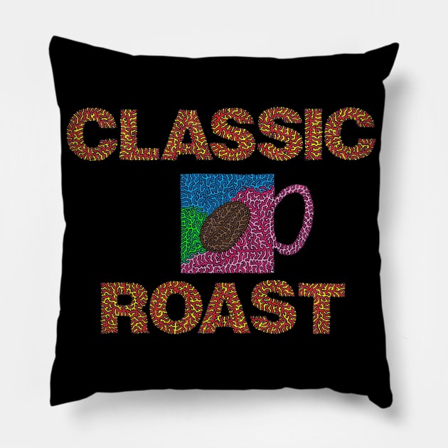 Classic Roast - Full Color Pillow by NightserFineArts