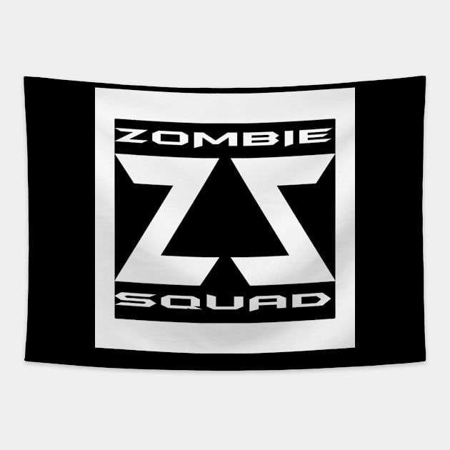 Zombie Squad ZS Rogue (White) Tapestry by Zombie Squad Clothing