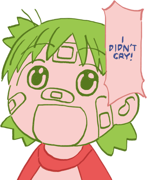 I draw soft pastel yotsuba saying that she didn't cry / yotsubato Kids T-Shirt by mudwizard