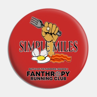 Simple Miles Pin