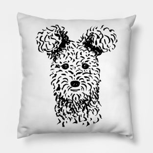Pumi (Black and White) Pillow