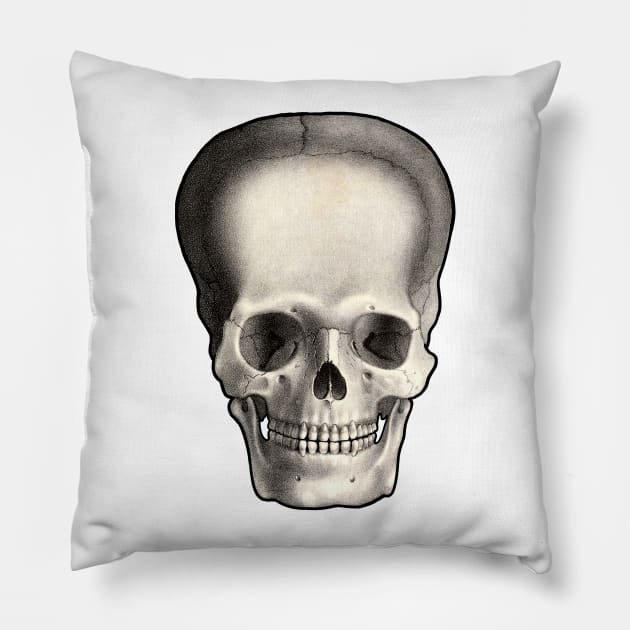SKULL ENLONGATED Pillow by AtomicMadhouse
