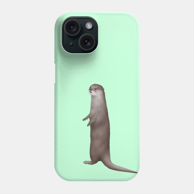 Asian Small Clawed Otter 2 Phone Case by OtterFamily