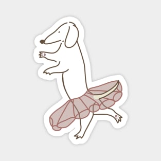 Ballet dog Magnet