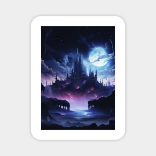 Dark Fantasy Landscape Magnet