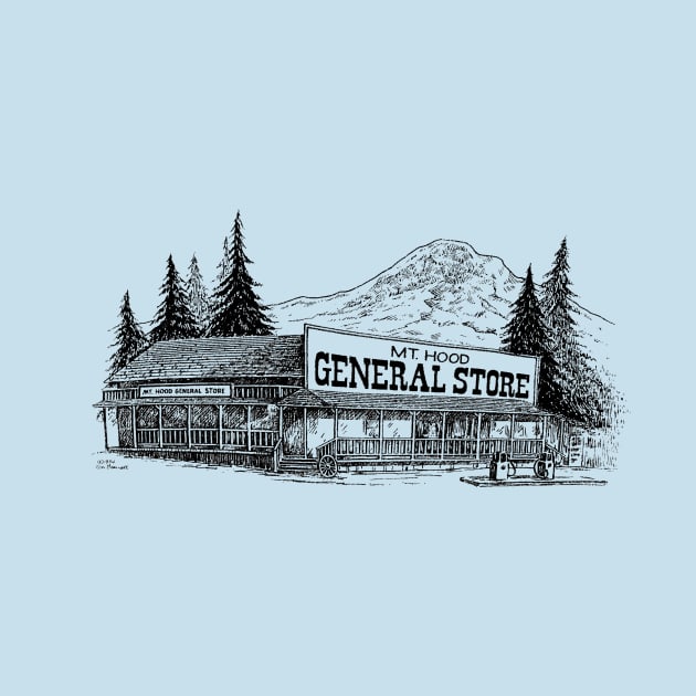 Old general store drawing by 1-900-SLEEZE