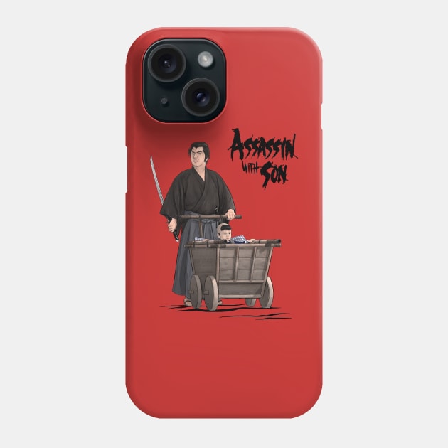 Assassin With Son Phone Case by PreservedDragons