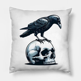 the crow Pillow