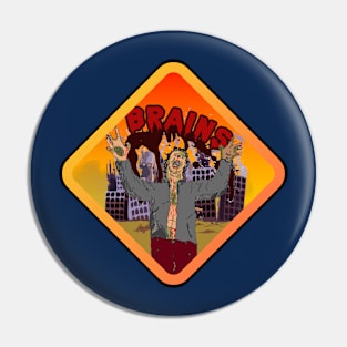 Brains Pin