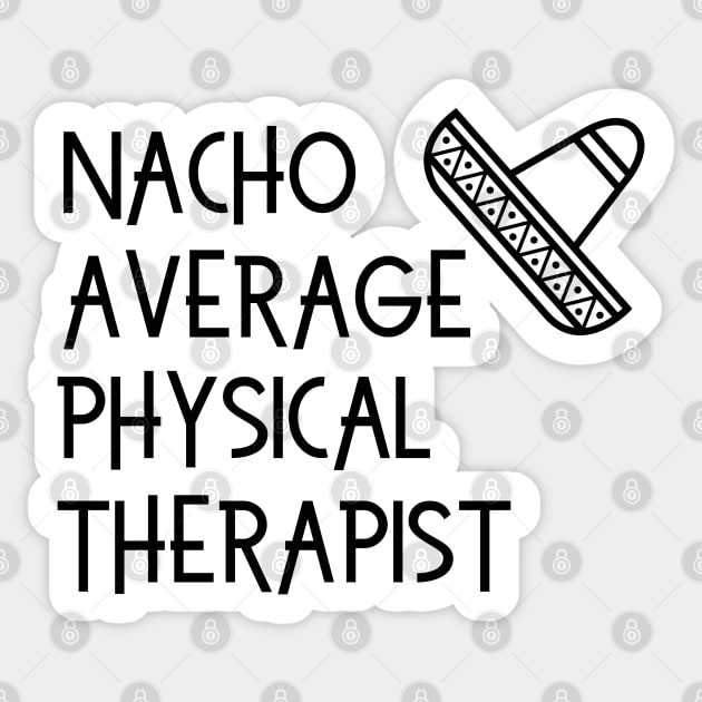 Retractable Badge Reel Nacho Average OT / Occupational Therapist