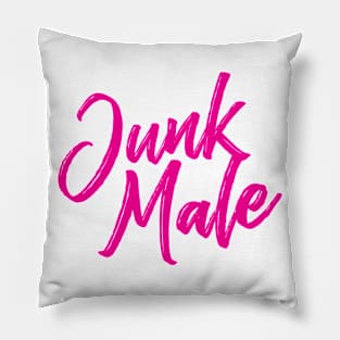 Junk Male - Script Pillow