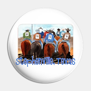 Stephenville, Texas Rodeo Pin