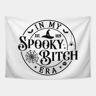 In My Spooky Bitch Era Black Tapestry