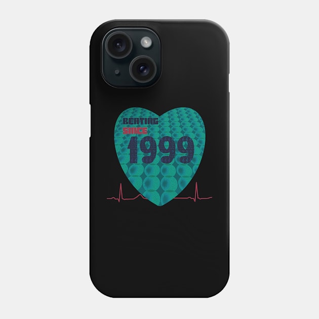 1999 - Heart Beating Since Phone Case by KateVanFloof