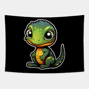 Cute Iguana - Iguana Mom Funny Iguanas Tapestry