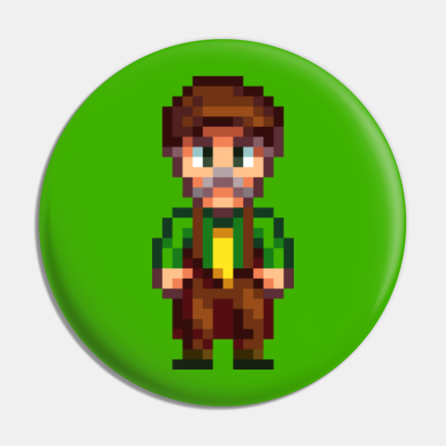 Mayor Lewis Stardew Valley Pin Teepublic