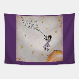 The Funky Little Prince (When Doves Fly) Tapestry