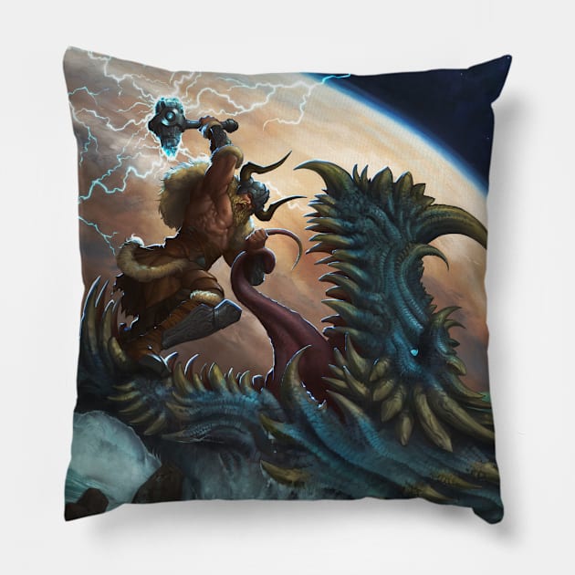 Ragnarok Pillow by Brico Art