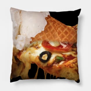 Pice-Cream Ice Cream Pizza Pillow