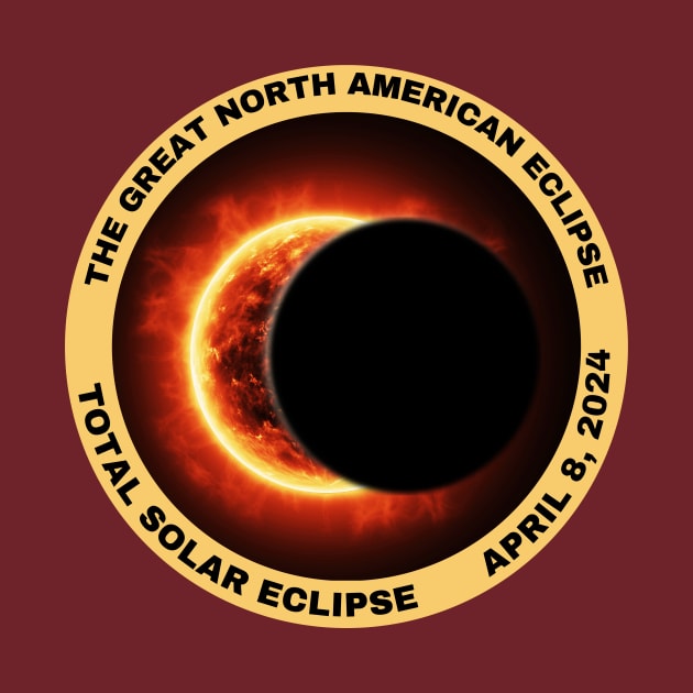 The Great North American Eclipse 2024 by Total Solar Eclipse