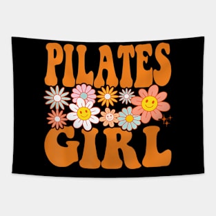 Pilates Girl Fitness Core Strength Exercise Hobby Tapestry