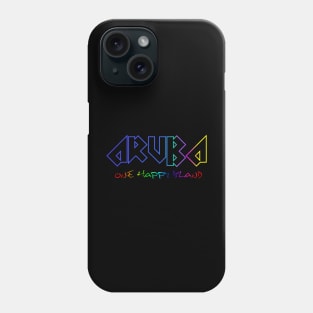 Aruba one happy Island Coloring Phone Case