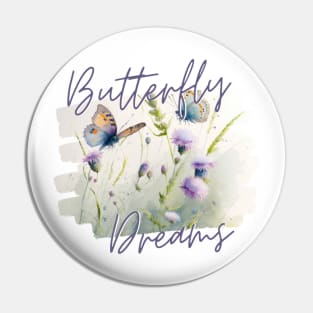 Bright Butterfly Dreams Pin