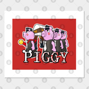 Piggy Roblox Posters And Art Prints Teepublic