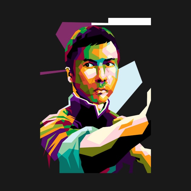 Ip Man In Pop Art Amazing by animaperio pixel retro