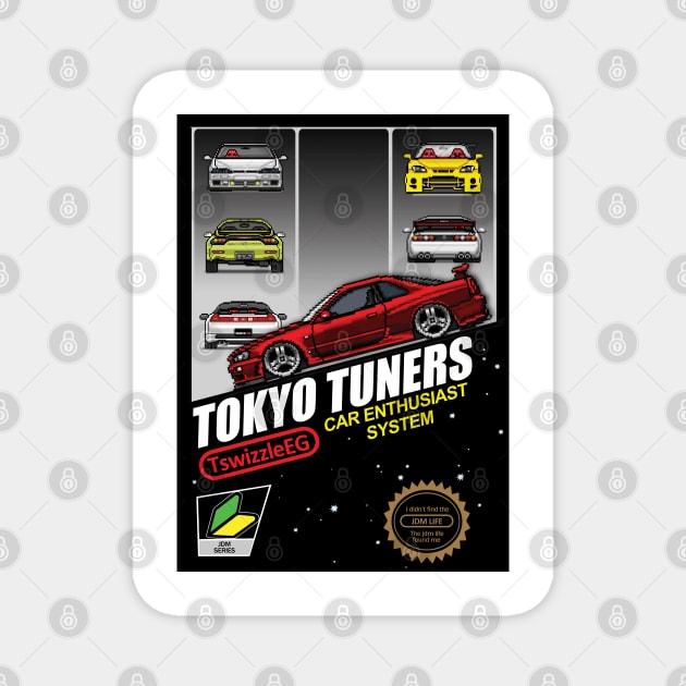 Tokyo Tuners Magnet by hoddynoddy