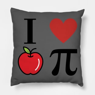 I Love Apple Pie Pillow