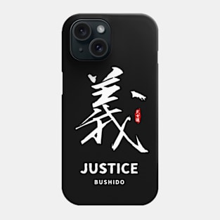 Bushido Virtues - Justice Phone Case