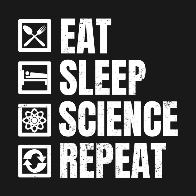 DNA Science Shirt | Eat Sleep Repeat Gift by Gawkclothing