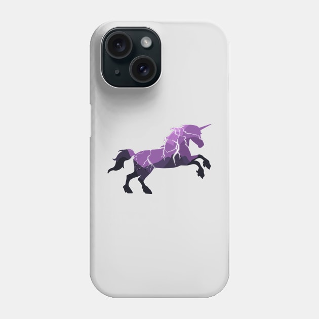 Unicorns can be metal too Phone Case by yegbailey