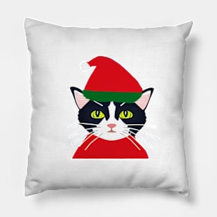 Christmas Cat Pillow