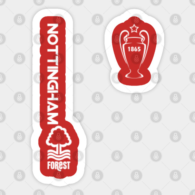 Nottingham Forest Fc Nottingham Forest Autocollant Teepublic Fr