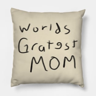 Worlds Greatest Mom Pillow