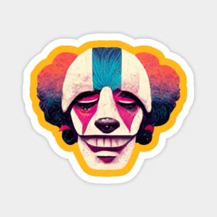 Shamee The Clown Faced Thriller Mustard Icebox Pie Ltd Variant Magnet