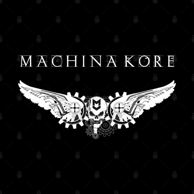 Winged Skull - Custom Back Print "Comac" by Machina Kore