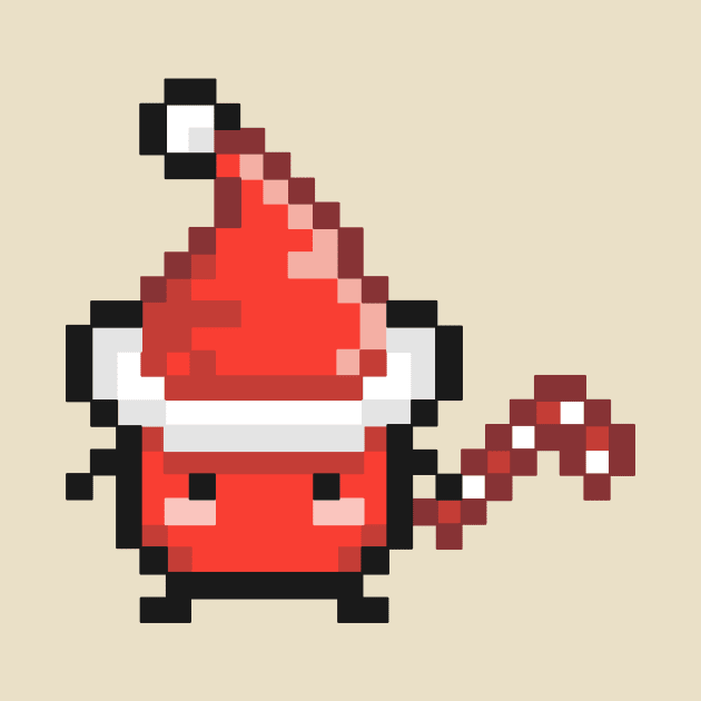 Red Christmas Junimo by TASCHE