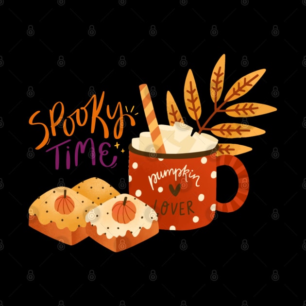 Spooky time pumpkin lover by IN VOGUE By-Siya