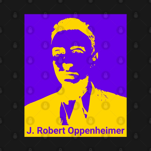 Oppenheimer - Yellow on Violet by Distinct Designs NZ