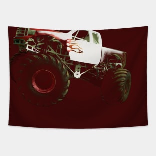 Monster Truck Lover Tapestry