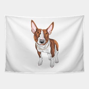 Bull Terrier Tapestry