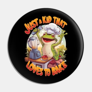 Culinary Frog: Frogtastic Blender Magic Pin