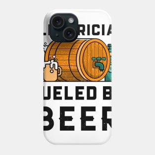 Funny Electrician Beer Lover Design Phone Case