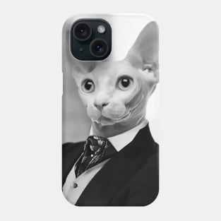 Gentleman Sphynx Cat - Pet Gift Phone Case