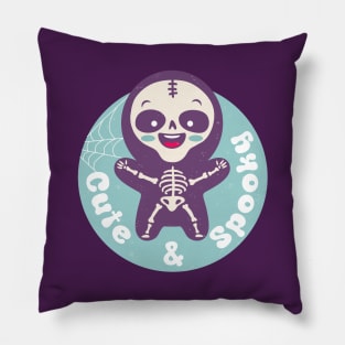 Cute skeleton Pillow