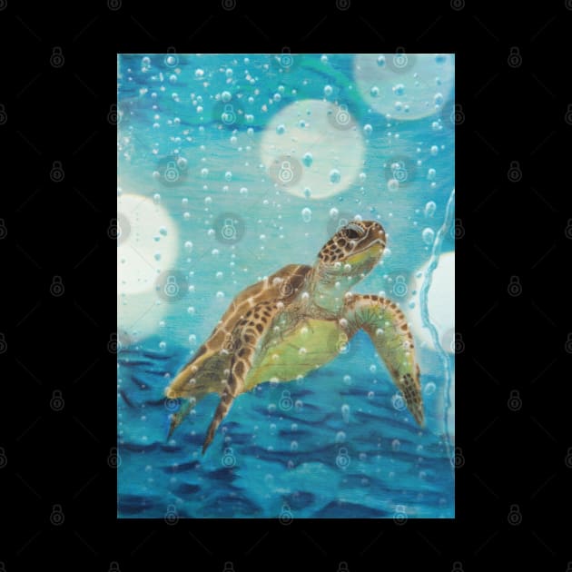 Sea Turtle by teenamarie23art