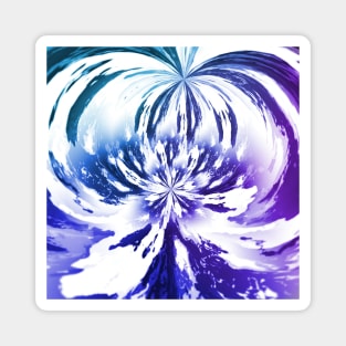 Ombre Northern Lights Firework Magnet